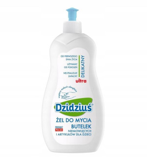 Dzidziuś Żel Do Mycia Butelek, Zabawek 500ml