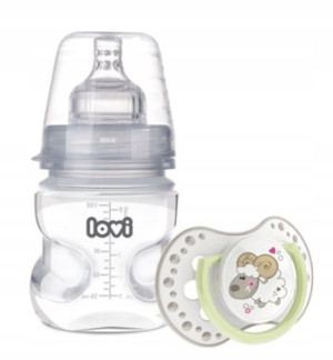 Lovi Butelka 150ml + Smoczek Uspokajający