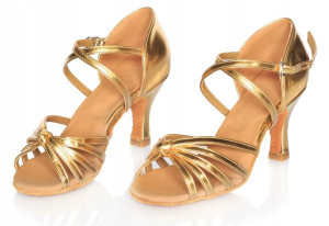 Buty Do Tańca Taneczne Latino Salsa 7cm - Z Polski 39