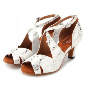 Buty Do Tańca Na Ślub Ślubne Jak Wąż Obcas 6cm 35