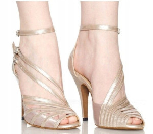 Buty Do Tańca Na Ślub Ślubne Delikatne Obcas 8,5cm 36