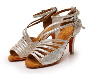 Buty Do Tańca Taneczne Delikatne Modne Obcas 8,5cm 41
