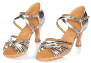 Buty Do Tańca Taneczne Latino Salsa 7cm - Z Polski 41