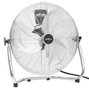 Wentylator podłogowy, 3 prędkości, 60 cm, 120 W, chromowy