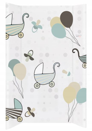 PRZEWIJAK sztywny NADSTAWKA na łóżeczko 47x70cm