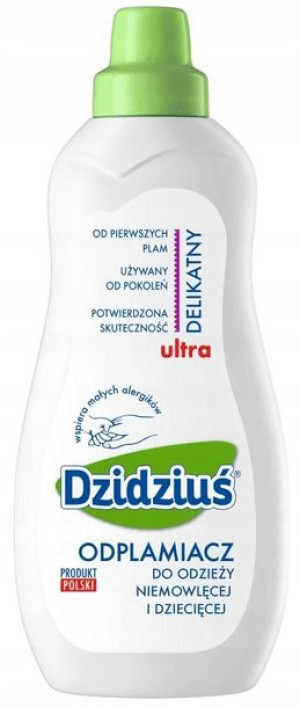 ODPLAMIACZ DO ODZIEŻY NIEMOWLĄT Dzidziuś 750ml