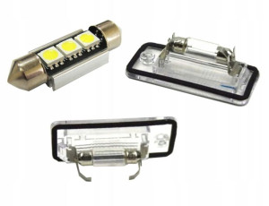 Lampka Rejestracji Tył Audi A3 A4 A5 A6 A8 Q7 R