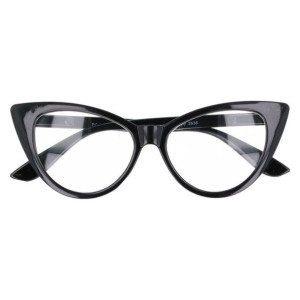 Okulary zerówki damskie cat eye SAVA