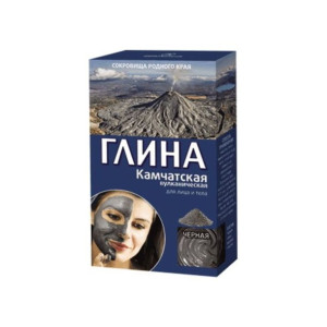 Glinka czarna kamczacka wulkaniczna wygładzająca 100g Fitokosmetik