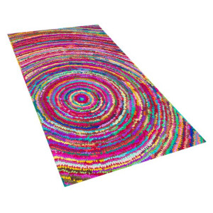 Dywan 80 x 150 cm wielokolorowy MALATYA