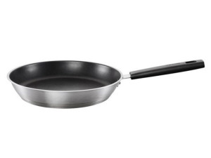 Patelnia Fiskars 28 cm Hard Face stal nierdzewna