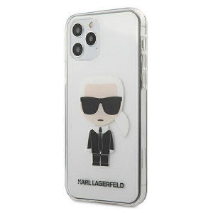 Karl Iconic Etui Do Iphone 12 / 12 Pro - Clear