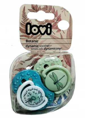 Smoczek Uspokajający Lovi Botanic 3-6 M-ce
