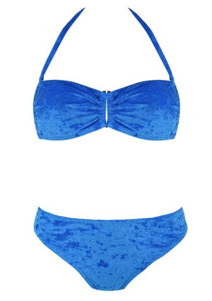 Welurowy Dwuczęściowy Kostium Kąpielowy Velvety 2 Marilyn XL