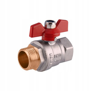 Zawór Kulowy Wodny Motylek Dn25 1/2'' Wz Perfexim