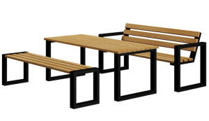Zestaw mebli ogrodowych 150 - Norin 2X