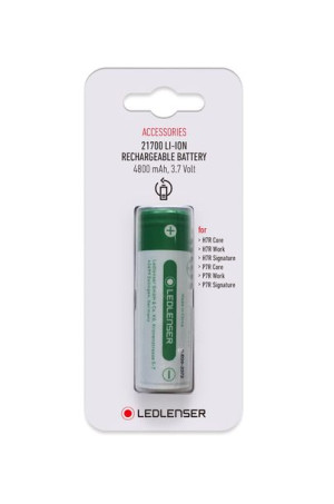 Akumulator LEDLENSER 21700 Li-ion 4800 mAh do latarek H7R Core, H7R Signatu