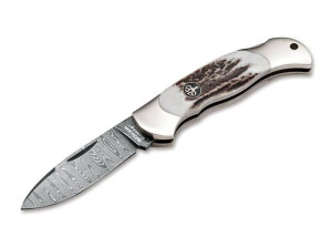 Nóż Boker Solingen Junior Scout Spearpoint Hirschh