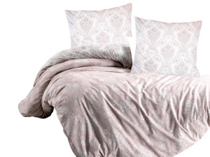 Pościel bawełniana ALMINA PINK/200x220 COTTONLOVE EXCLUSIVE
