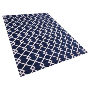 Dywan 160 x 230 cm niebieski SERRES