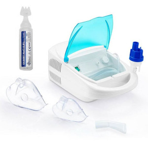 Inhalator Nebulizator Kompresorowy + SÓL Fizjologiczna GRATIS