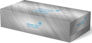 Chusteczki Higieniczne Karton Wyciągane /100 szt/ Velvet
