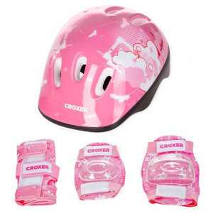 Zestaw CROXER Ochraniacze Fibre M + Kask Dream M