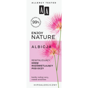 AA ENJOY NATURE rewitalizujący krem rozświetlający pod oczy 15ml