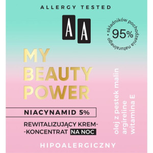AA MY NIACYNAMID 5% Rewitalizujący krem-koncentrat noc 50ml