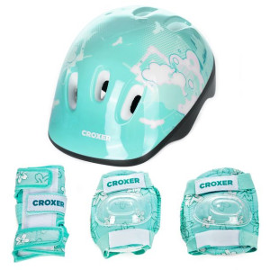 Zestaw CROXER Kask Dream S + Ochraniacze Fibre S