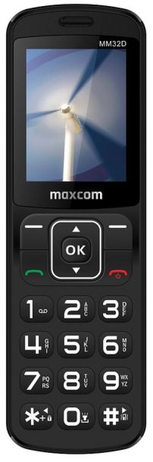 Prosty telefon dla Seniora Maxcom MM32D Duży