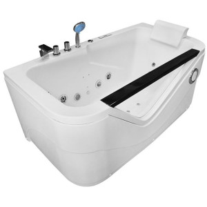 Wanna łazienkowa SPA z hydromasażem 1-osobowa 150x80x62cm MO-0061