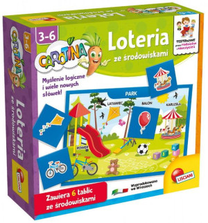 Carotina Loteria ze środowiskami 87501 LISCIANI