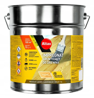 Altax Penetrin - Impregnat Gruntujący Do Drewna 15l