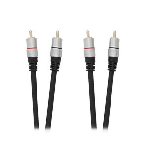 Kabel 2 RCA - 2 RCA 5m Silver Blow