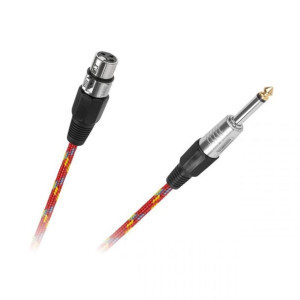 Kabel Mikrofonowy Canon - Duży Jack 3m