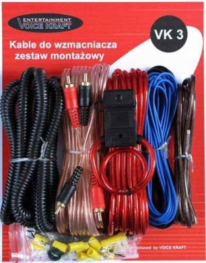 Zestaw Kabli Montażowych Voice Kraft VK3