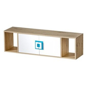 meble NICO _12 półka dąb jasny / biały $pm