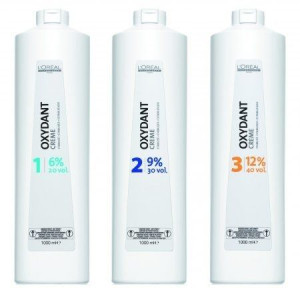 LOREAL oxydant, woda w kremie do farb Majirel, Majiblond i Majirouge, 6%, 9