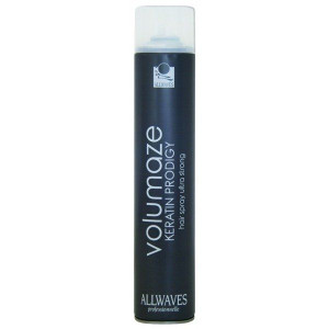 Allwaves keratin volumaze lakier na bazie keratyny dodający włosom objętośc