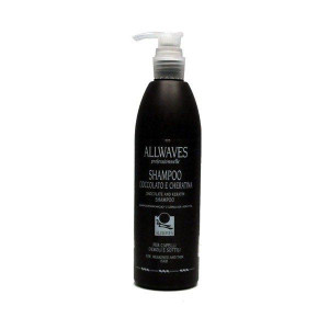 ALLWAVES Czekoladowy szampon odbudowujący z keratyną 1000ml