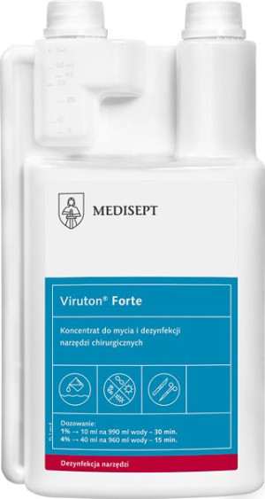 MEDISEPT Viruton Forte skoncentrowany płyn do dezynfekcji narzędzi 1000ml