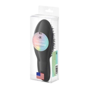 AJK Tangle Free Brush szczotka ułatwiająca rozczesywanie z rączka czarną