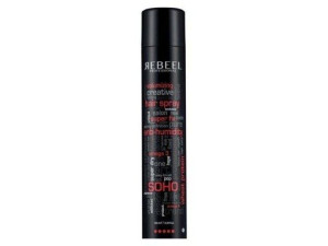 REBEEL Soho Hairspray Super Fix lakier do włosów dynamizujący objętość 500m