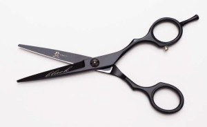 ICE Profesjonalne nożyczki fryzjerskie SCISSORS 5,5 FANTASY BLACK