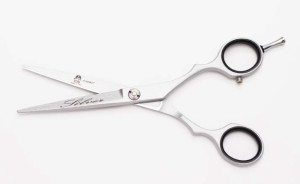 ICE Profesjonalne nożyczki fryzjerskie SCISSORS 5 FANTASY SILVER