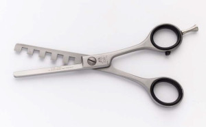 ICE Profesjonalne nożyczki fryzjerskie SCISSORS 5,5 1 BLADE 5 TEEH FIVE LIN