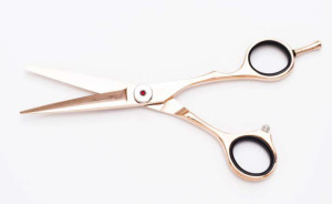 ICE Profesjonalne nożyczki fryzjerskie 6,5 SCISSORS  ROSE GOLD
