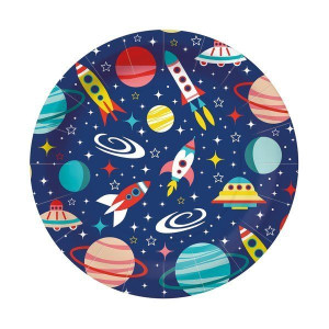Talerzyki Papierowe Okrągłe Kosmos 23 Cm 10 Szt.