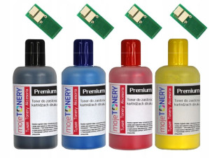 4x Toner + chip do HP CF410A M452 M477 M452dn